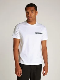 Rundhalsshirt NY CHEST BOX LOGO T-SHIRT mit Logoprint
