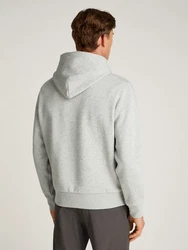 Calvin Klein Sweatshirt SPLIT LINE LOGO HOODIE Hellgrau/Grau/Hellgrün