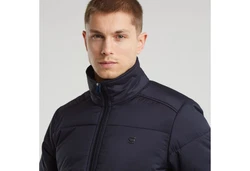 G-STAR Steppjacke Padded Quilted mit Stehkragen Dunkelblau/Hellblau/Schwarz/Blau