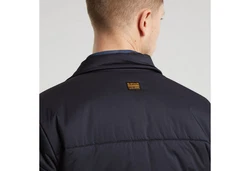 G-STAR Steppjacke Padded Quilted mit Stehkragen Dunkelblau/Hellblau/Schwarz/Blau