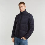 G-STAR Steppjacke Padded Quilted mit Stehkragen Dunkelblau/Hellblau/Schwarz/Blau