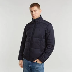 G-STAR Steppjacke Padded Quilted mit Stehkragen Dunkelblau/Hellblau/Schwarz/Blau