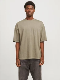 Rundhalsshirt JJECHARGE FADED TEE O-NECK NOOS mit Rundhalsausschnitt