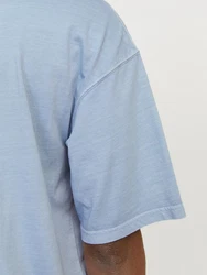 Jack & Jones Rundhalsshirt JJECHARGE FADED TEE O-NECK NOOS Blau/Hellblau