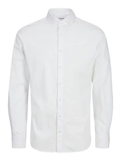 JACK & JONES Hemd 'JPRBLAJaxon' Weiß/Creme/Grau JACK & JONES Hemd 'JPRBLAJaxon' Weiß/Creme/Grau