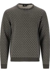 WHISTLER Strickpullover Borge Schwarz/Blau/Gelb/Braun/Rot/Dunkelrot/Grau