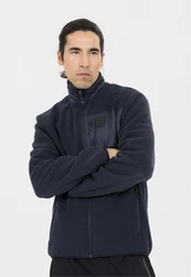 WHISTLER Strickpullover Makaley Dunkelblau/Grau/Hellblau