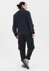 WHISTLER Strickpullover Makaley Dunkelblau/Grau/Hellblau