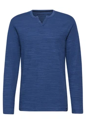STREET ONE MEN Langarmshirt Blau/Hellblau/Dunkelblau