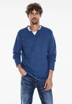 STREET ONE MEN Langarmshirt Blau/Hellblau/Dunkelblau