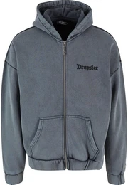 Sweatjacke Herren Super Heavy Blank Zip Cardigan