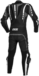 IXS Motorradkombi Sport RS-800 1.0 1-Teiler Grau/Grün/Weiß/Schwarz