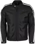 Helstons Motorradjacke Pace Air Schwarz/Weiß
