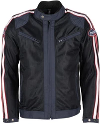 Helstons Motorradjacke Pace Air Schwarz/Grau/Blau/Dunkelblau/Hellblau