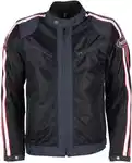Helstons Motorradjacke Pace Air Schwarz/Grau/Blau/Dunkelblau/Hellblau