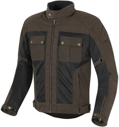 Merlin Motorradjacke Shenstone Khaki/Dunkelgrün/Braun/Grau/Dunkelbraun