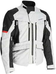 Acerbis Motorradjacke X-Rover Weiß/Grau/Beige/Schwarz
