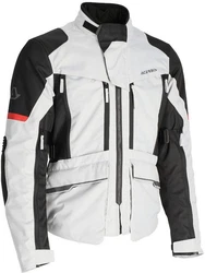 Acerbis Motorradjacke X-Rover Weiß/Grau/Beige/Schwarz
