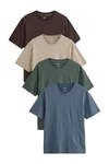 Next Bandeau-Bikini-Top T-Shirts (4er-Pack) 