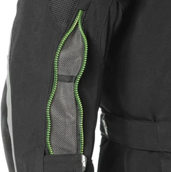 Bse Motorradjacke Agadir Gelb/Grün