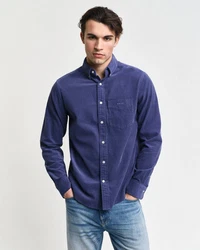 Gant Langarmhemd Herren Hemd Dunkelblau/Blau/Hellblau