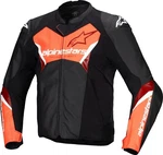 Alpinestars Motorradjacke Faster V3 Orange/Rot/Schwarz