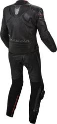 Macna Motorradkombi Tracktix 2-Teiler Grau/Schwarz/Grün/Rot