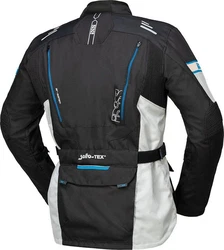 IXS Motorradjacke Lorin-ST Grau/Türkis/Blau