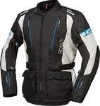 IXS Motorradjacke Lorin-ST Grau/Türkis/Blau