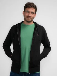 Petrol Industries Sweatshirt Cardigan Togiak Schwarz/Grau