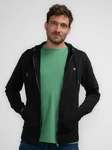Petrol Industries Sweatshirt Cardigan Togiak Schwarz/Grau