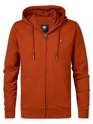 Petrol Industries Sweatshirt Cardigan Togiak Orange
