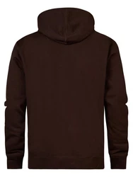 Petrol Industries Sweatshirt Lässiger Cardigan Nome-Teller marine/dunkelbraun