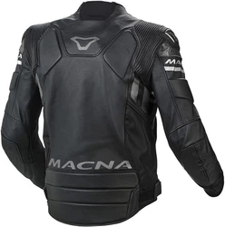 Macna Motorradjacke Tracktix Grau/Rot/Schwarz/Grün/Dunkelgrau/Hellblau