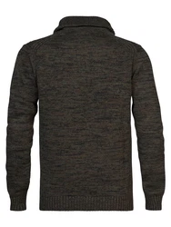 Petrol Industries Strickpullover Edwardsville Dunkelgrau/Braun/Grau/Hellblau/Hellgrau/Dunkelrot/Schwarz
