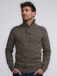 Petrol Industries Pullover 'Brevig' Khaki/Braun/Dunkelgrün/Grau/Dunkelbraun