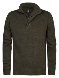 Strickpullover Melierter Pulover Brevig