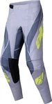 Alpinestars Motorradhose Techstar Dreem Motocross Grün/Grau/Hellblau