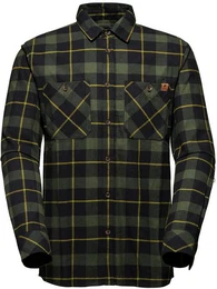 Outdoorhemd Alvra Longsleeve Shirt Men BLACK-DARK MARSH