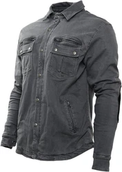 Bores Motorradjacke Driver Hemd Dunkelgrau/Hellgrau/Dunkelblau/Grau