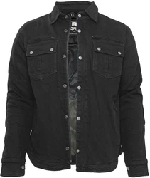 Bores Motorradjacke Driver Hemd Schwarz/Dunkelgrau