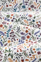Next Langarmhemd Formelles Hemd mit Print und Sportmanschetten Mischfarben/Beige/Weiß/Hellblau