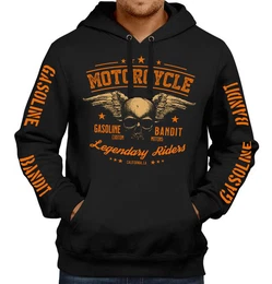 Kapuzensweatshirt Classic Biker Racing Hoodie: Legendary Riders