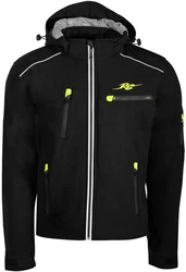 Rusty Stitches Motorradjacke Stan Gelb/Grün/Neonfarben/Schwarz