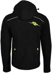 Rusty Stitches Motorradjacke Stan Gelb/Grün/Neonfarben/Schwarz
