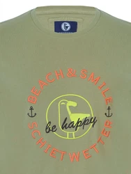 Strandwetter T-Shirt Herren Baris Dunkelgrün