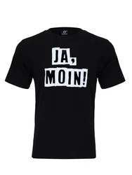 Schietwetter T-Shirt Herren Ja Moin Schwarz/Grün/Bordeaux