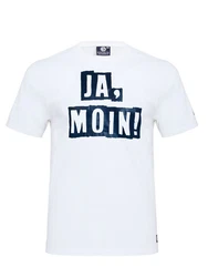 Schietwetter T-Shirt Herren Ja Moin Grün/Weiß/Hellblau/Schwarz