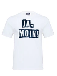 Schietwetter T-Shirt Herren Ja Moin Grün/Weiß/Hellblau/Schwarz