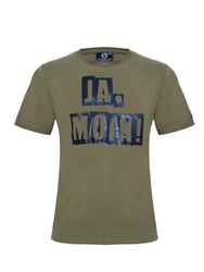 Schietwetter T-Shirt Herren Ja Moin Dunkelgrün/Khaki/Grün